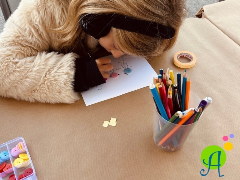 taller infantil familia botons