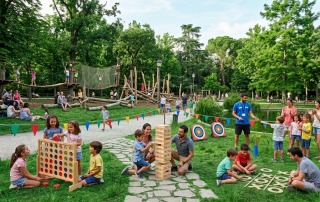 Activitats a l'aire lliure per a infants