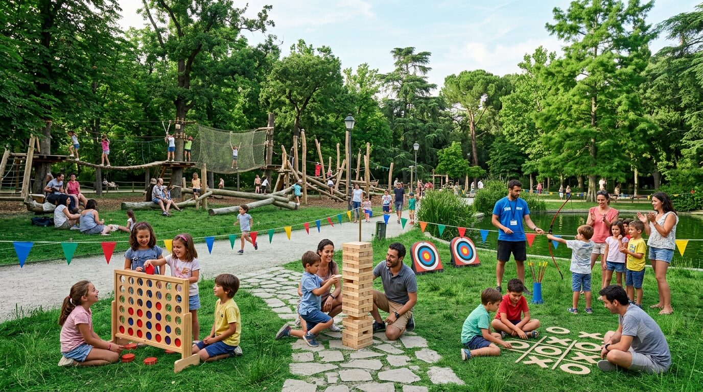 Activitats a l'aire lliure per a infants