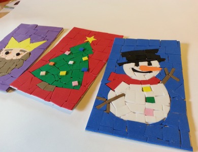 Taller de mosaics nadalencs
