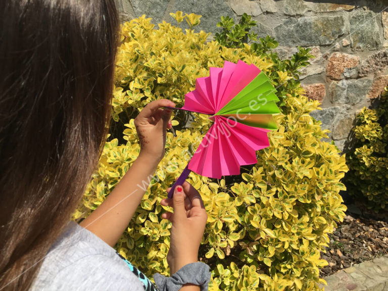 Lloguer taller de ventalls plegables