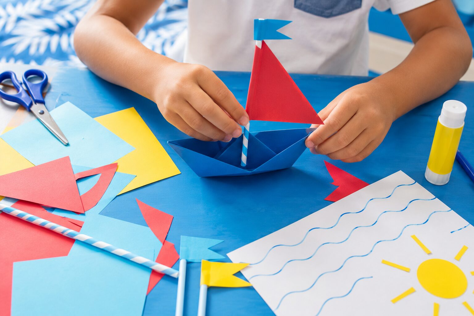 Manualitats estiu ideals per a esdeveniments infantils.