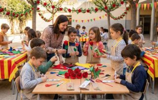 Manualidades de Sant Jordi
