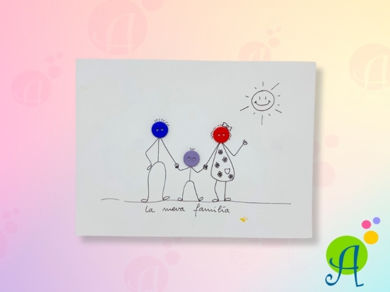 taller infantil familia botons